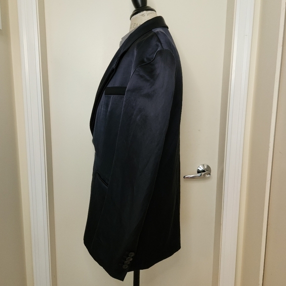 Navy Blazer Suit Jacket - Picture 3 of 15